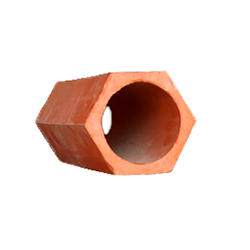 Дренажные керамические трубы с шестигранной наружной поверхностью